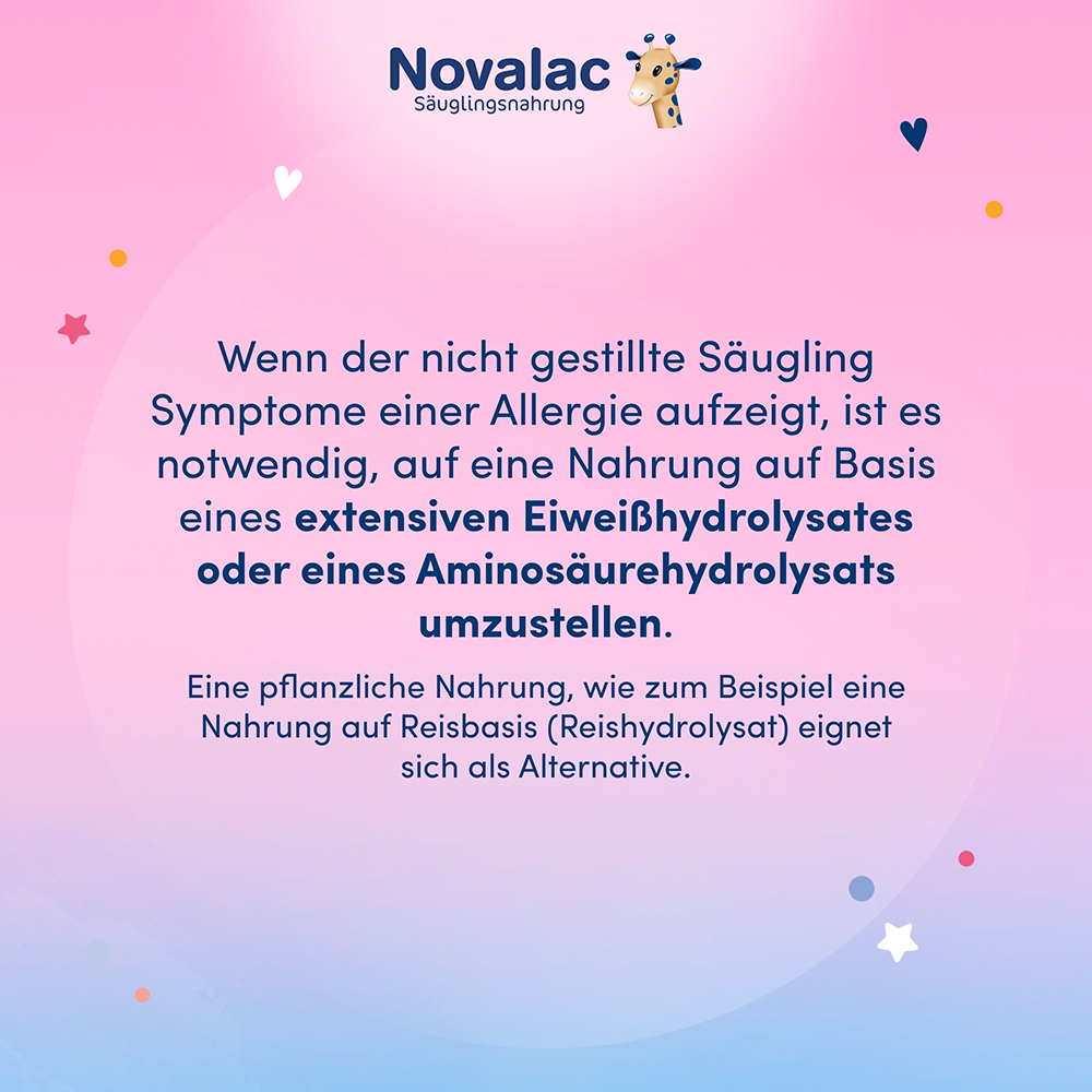 Bild: Novalac Rice AR Spezialnahrung bei Kuhmilchallergien