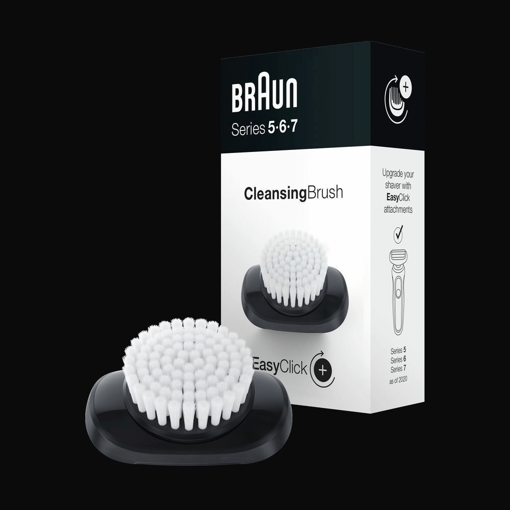 Bild: Braun EasyClick Gesichtsreinigungsbürsten-Aufsatz für Series 5-7 Elektrorasierer