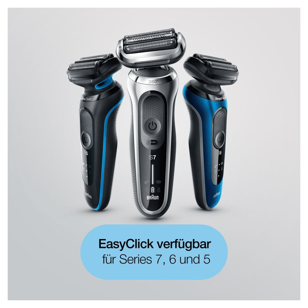 Bild: Braun EasyClick Gesichtsreinigungsbürsten-Aufsatz für Series 5-7 Elektrorasierer