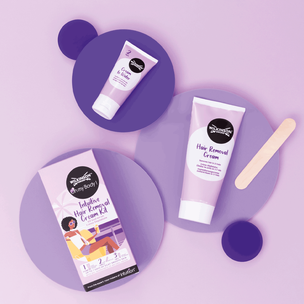 Bild: Wilkinson Sword Oh my Body ! Intuitive Hair Removal Cream Kit