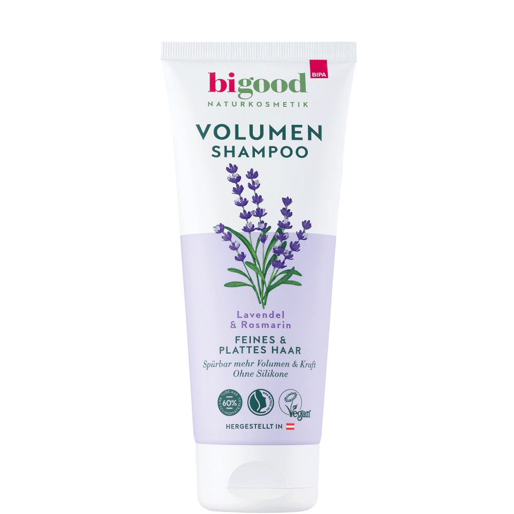 Bild: bi good Volumen Shampoo mit Lavendel & Rosmarin