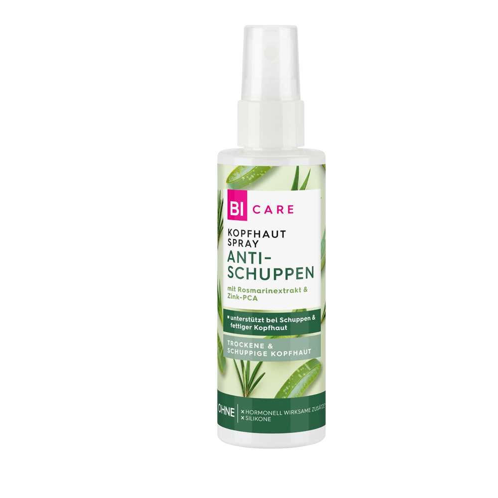 Bild: BI CARE Kopfhaut Spray Anti Schuppen 