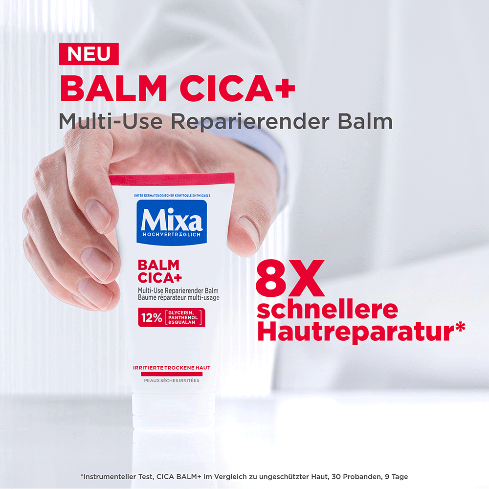 Bild: Mixa Balm Cica+ Multi-Use Reparierender Balm 