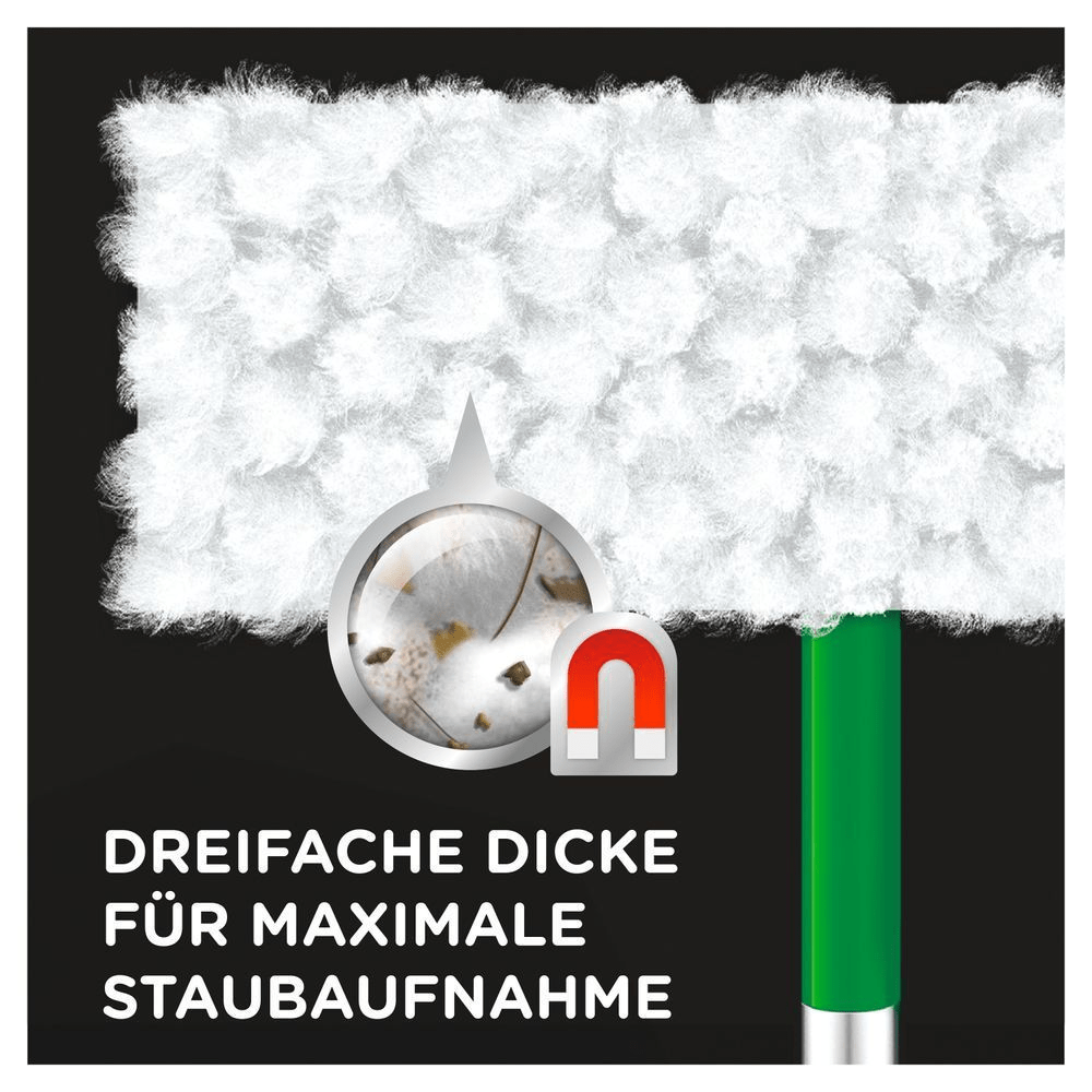 Bild: Swiffer Bodenwischer 3D Clean Trockene Bodentücher Nachfüllpackung
