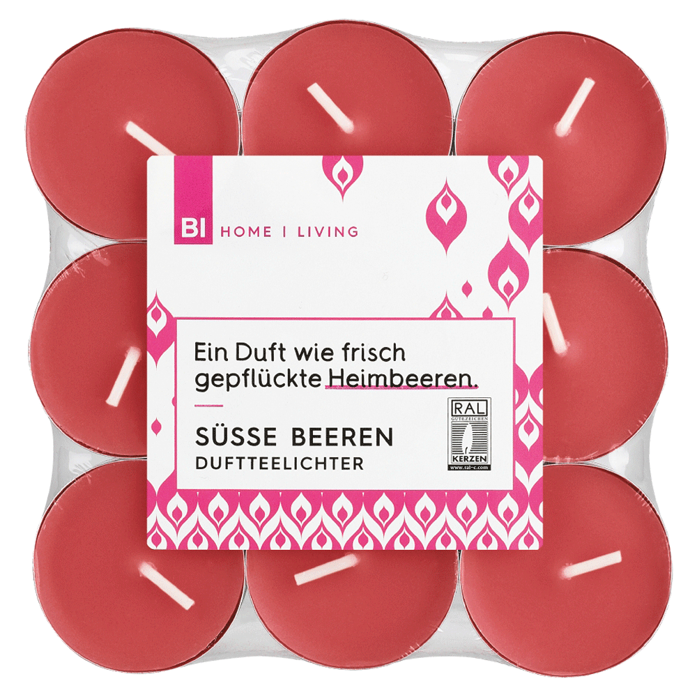 Bild: BI HOME Living Duftteelichter Beere