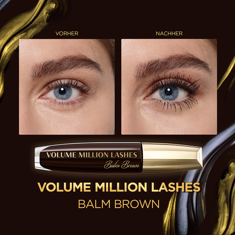 Bild: L'ORÉAL PARIS Volume Million Lashes Balm brown brown
