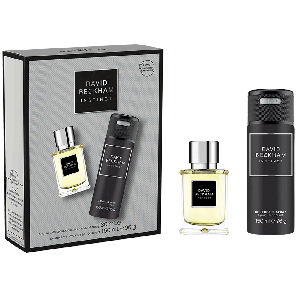 Bild: David Beckham Instinct Geschenkset Eau de Toilette 30 ml + Deodorant 150 ml 