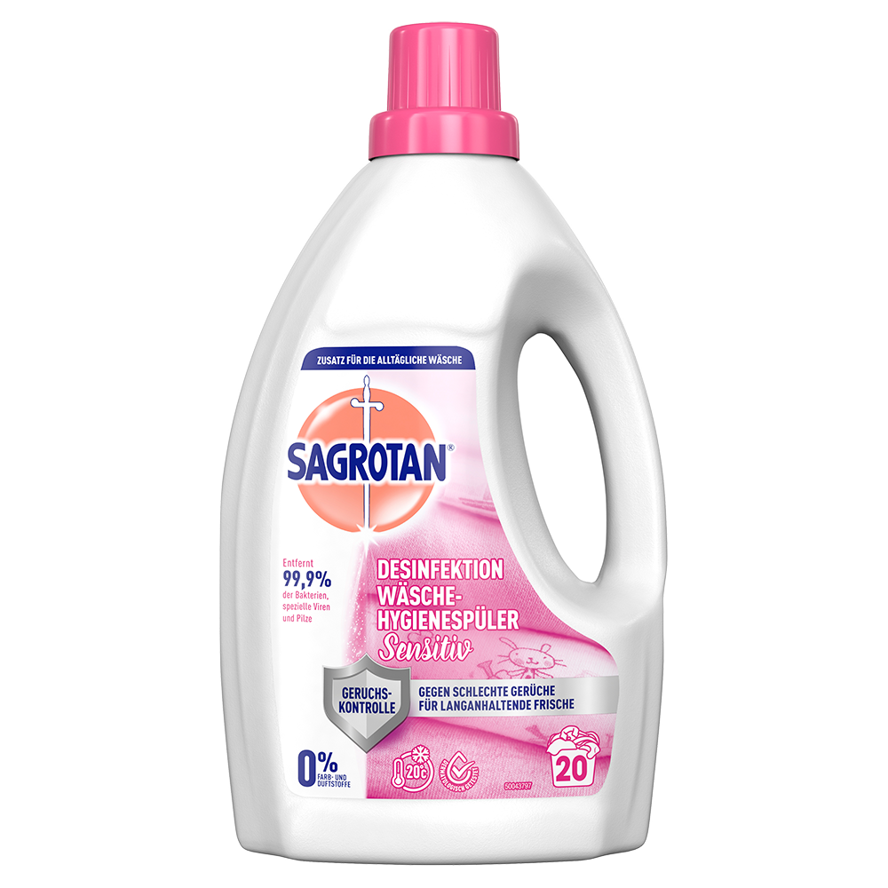 Bild: SAGROTAN Wäsche Hygienespüler Sensitiv