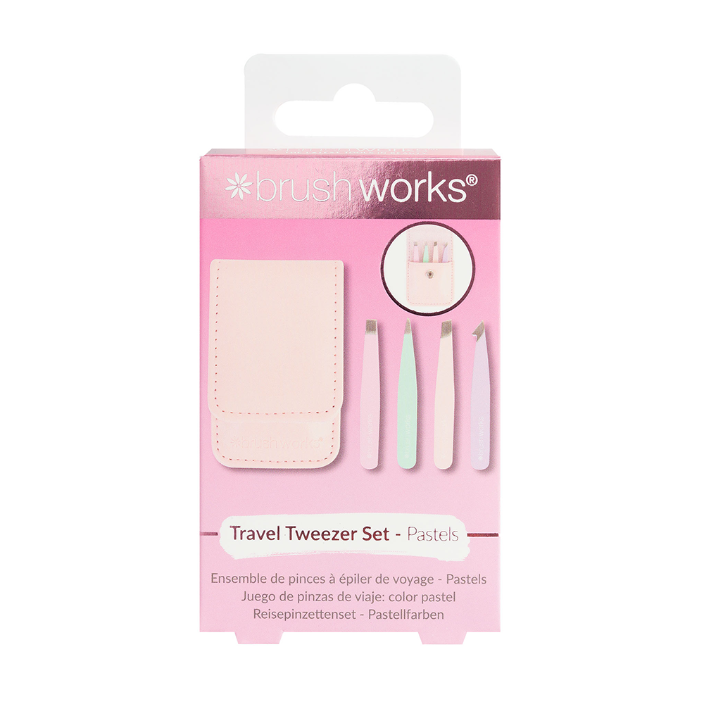 Bild: brushworks Travel Tweezer Set 