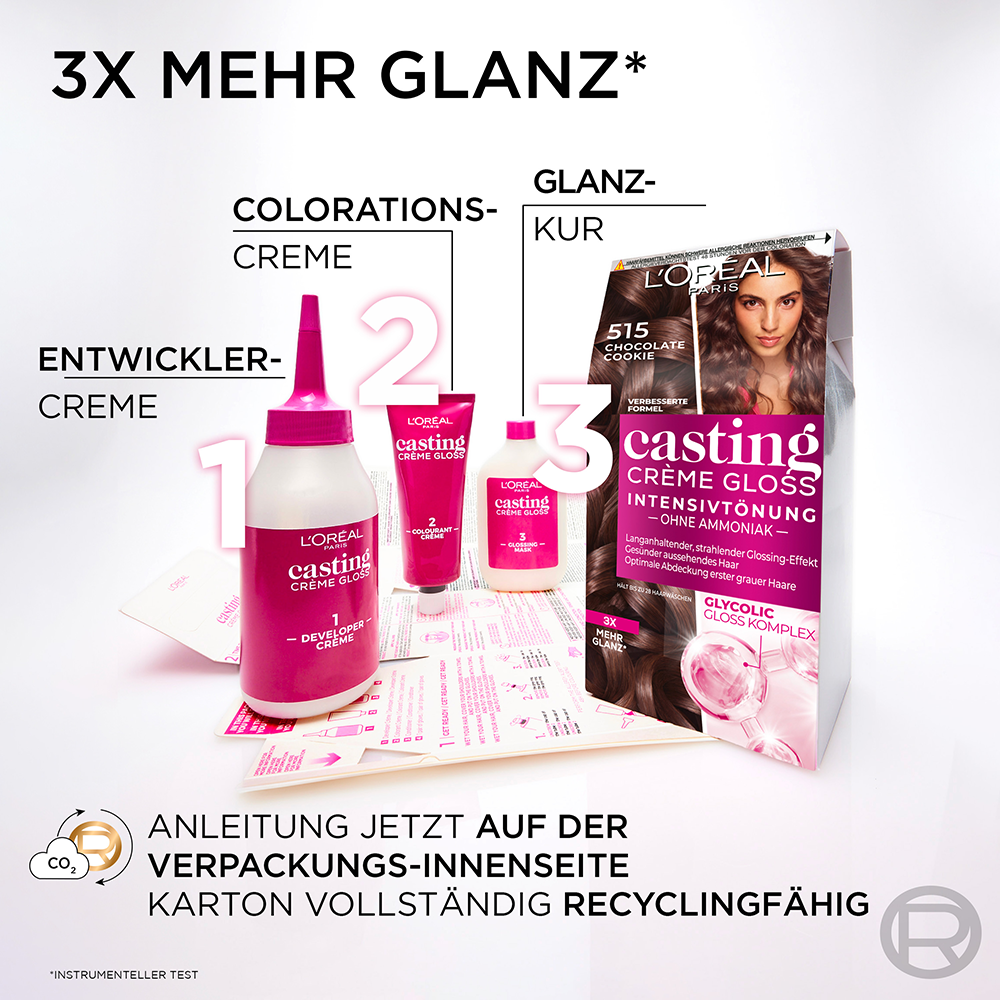 Bild: L'ORÉAL PARIS CASTING Casting Crème Gloss Braun Braun