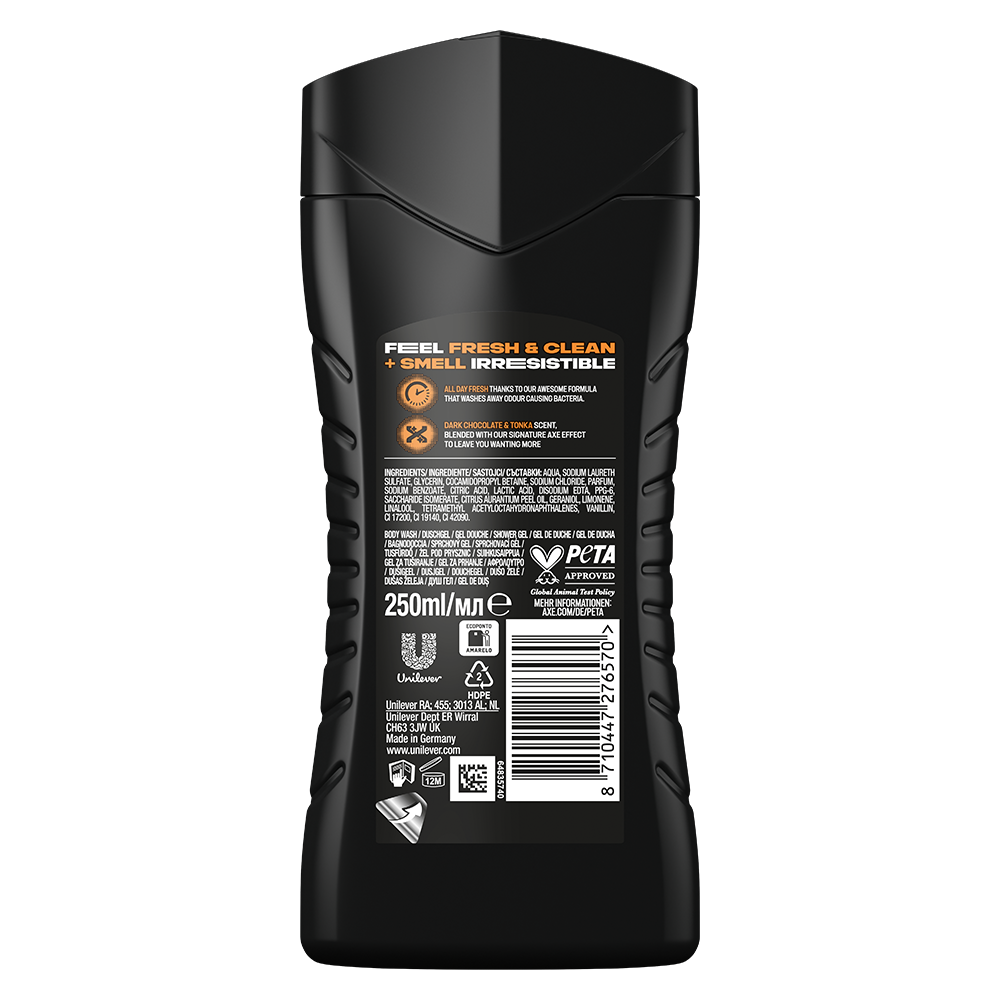 Bild: AXE Duschgel Dark Temptation 
