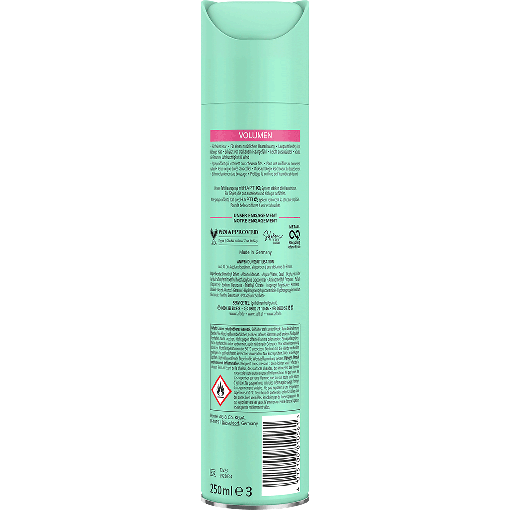Bild: Schwarzkopf taft Haarspray Volumen