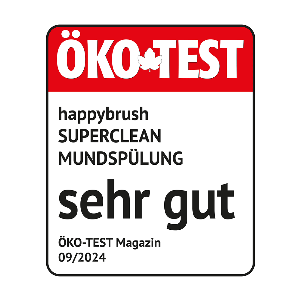 Bild: happybrush Mundspülung Super Clean Antibakteriell
