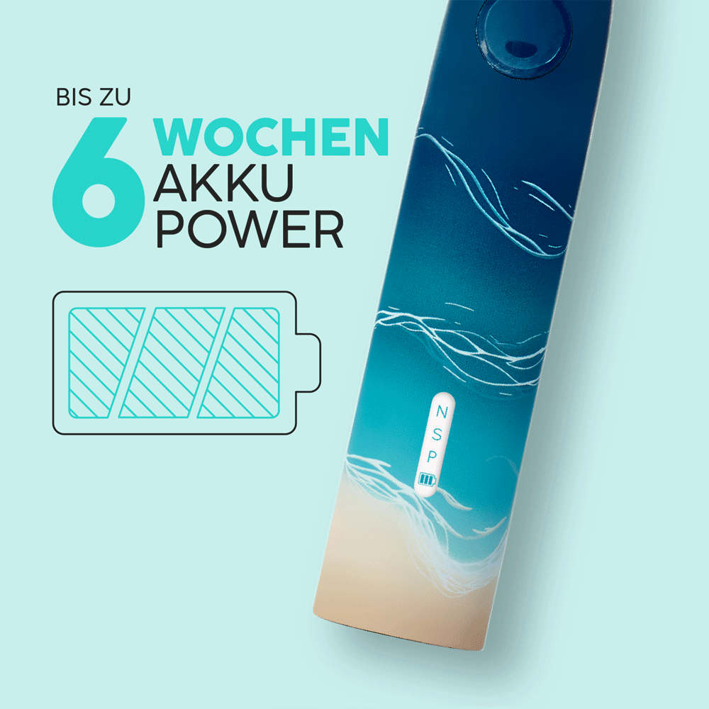 Bild: happybrush Schallzahnbürste Eco V3 Ocean
