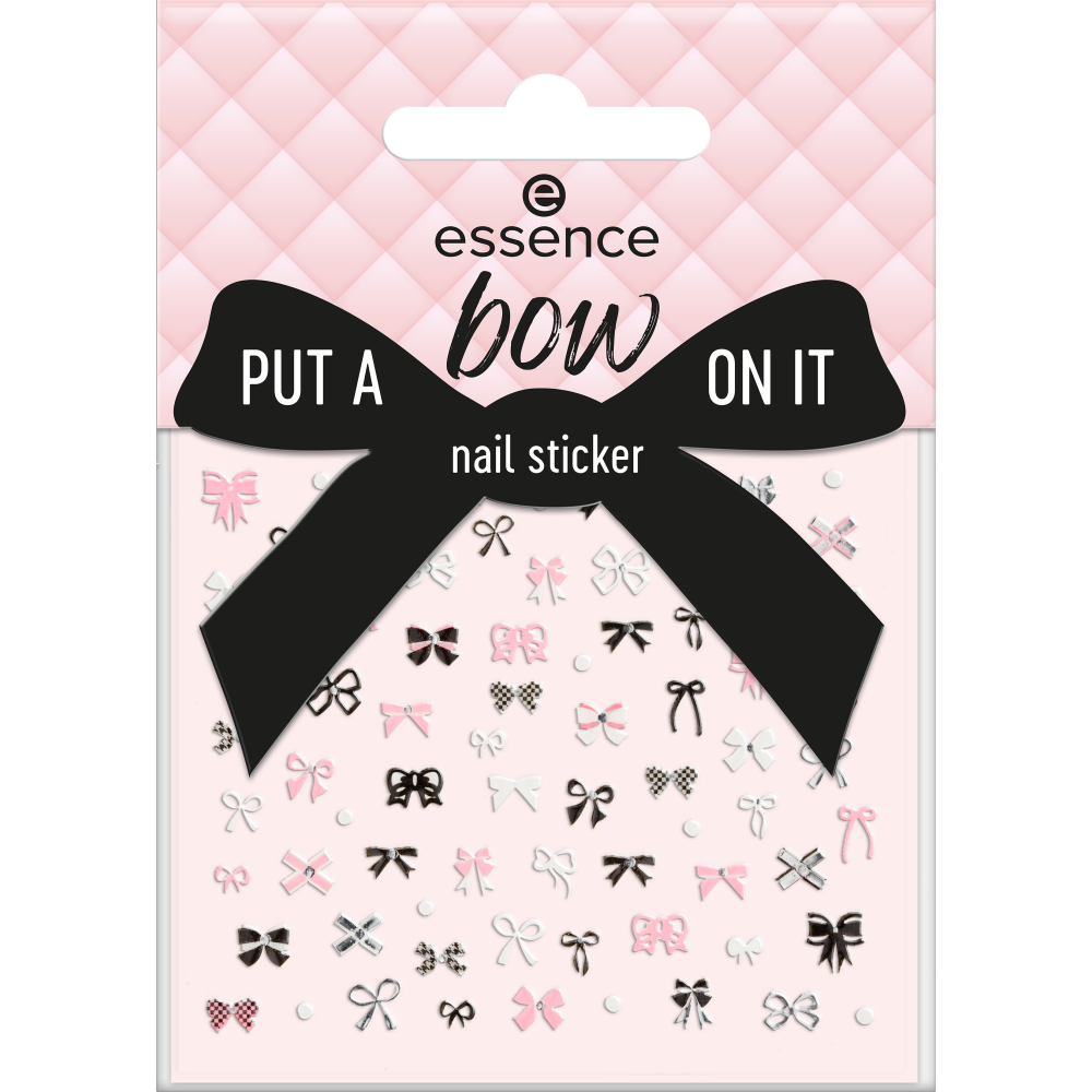 Bild: essence PUT A bow ON IT nail sticker 