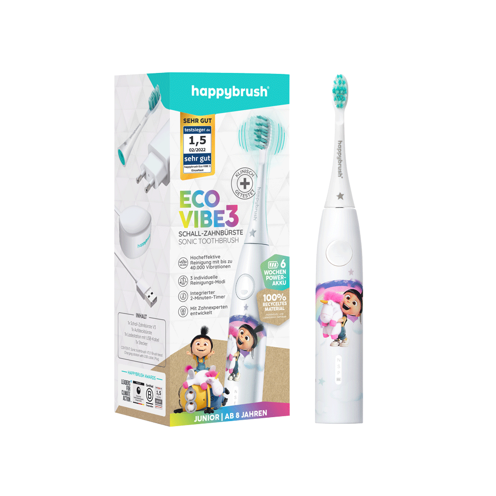 Bild: happybrush Elektrische Zahnbürste Eco Vibe 3 Junior