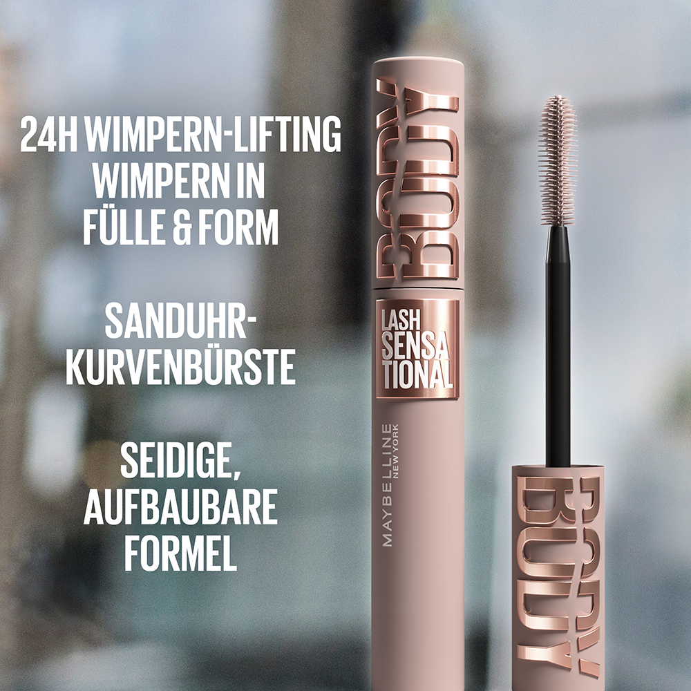 Bild: MAYBELLINE Lash Sensational Body Mascara Black