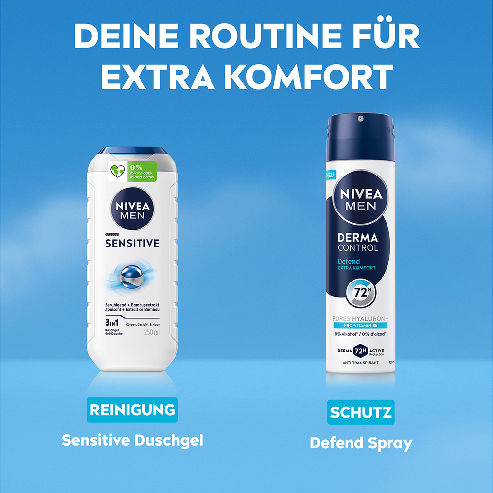 Bild: NIVEA MEN Deo-Spray Derma Control Defend 