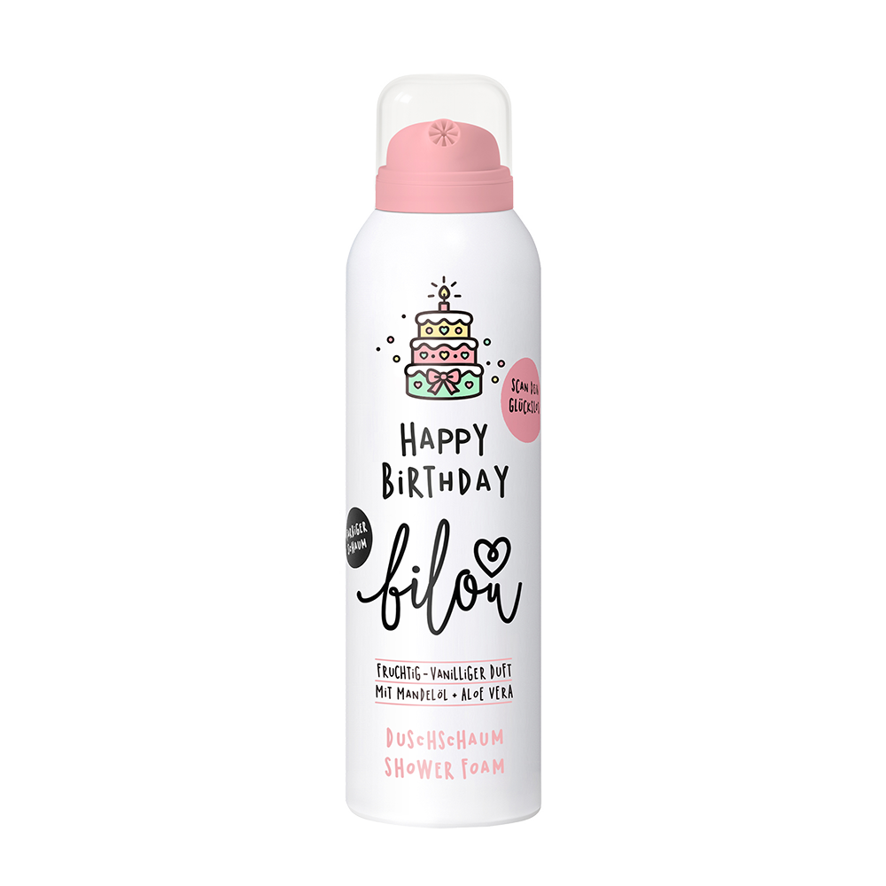 Bild: bilou Duschschaum Happy Birthday