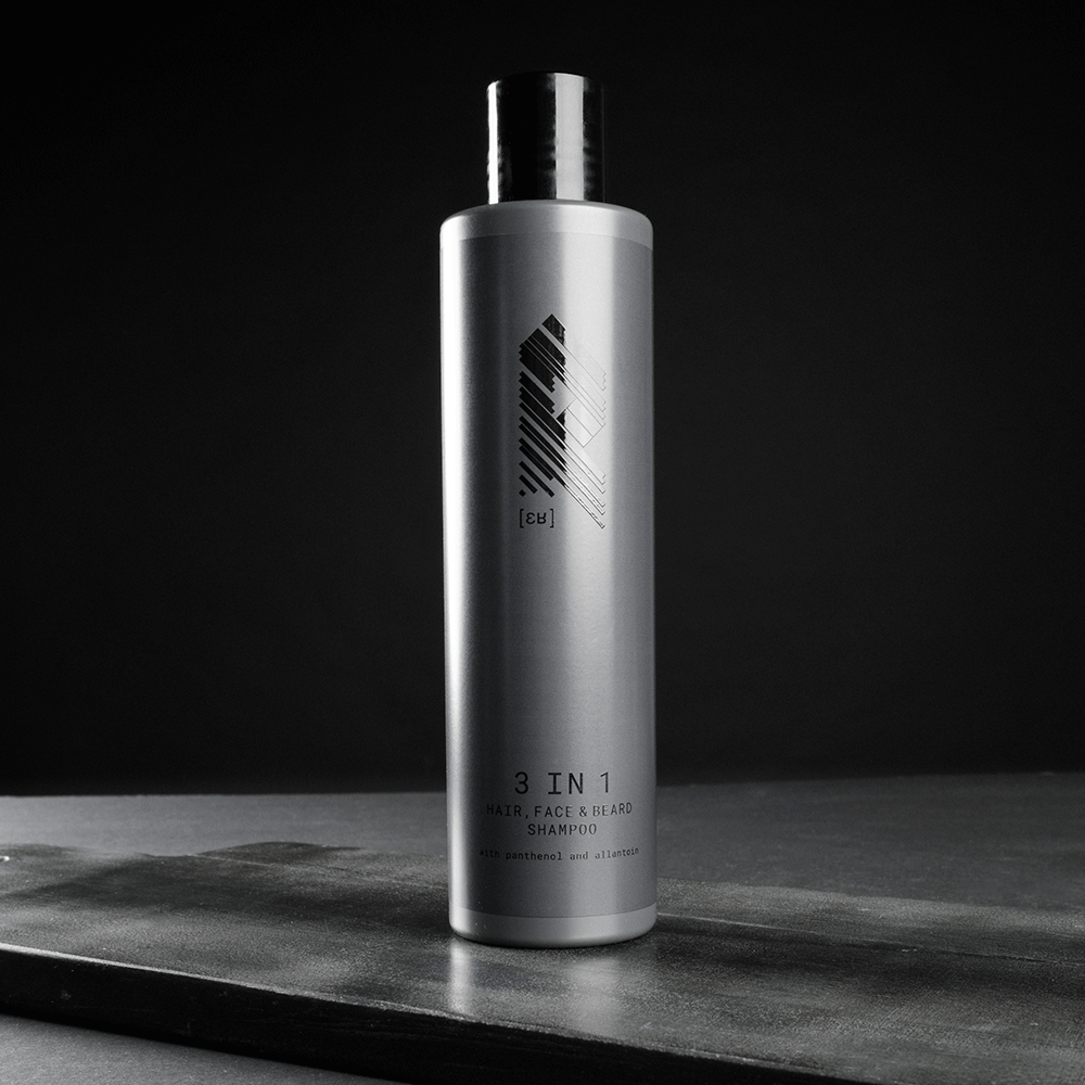 Bild: R./Cosmetics by Raf Camora 3in1 Haar, Gesicht und Bart Shampoo