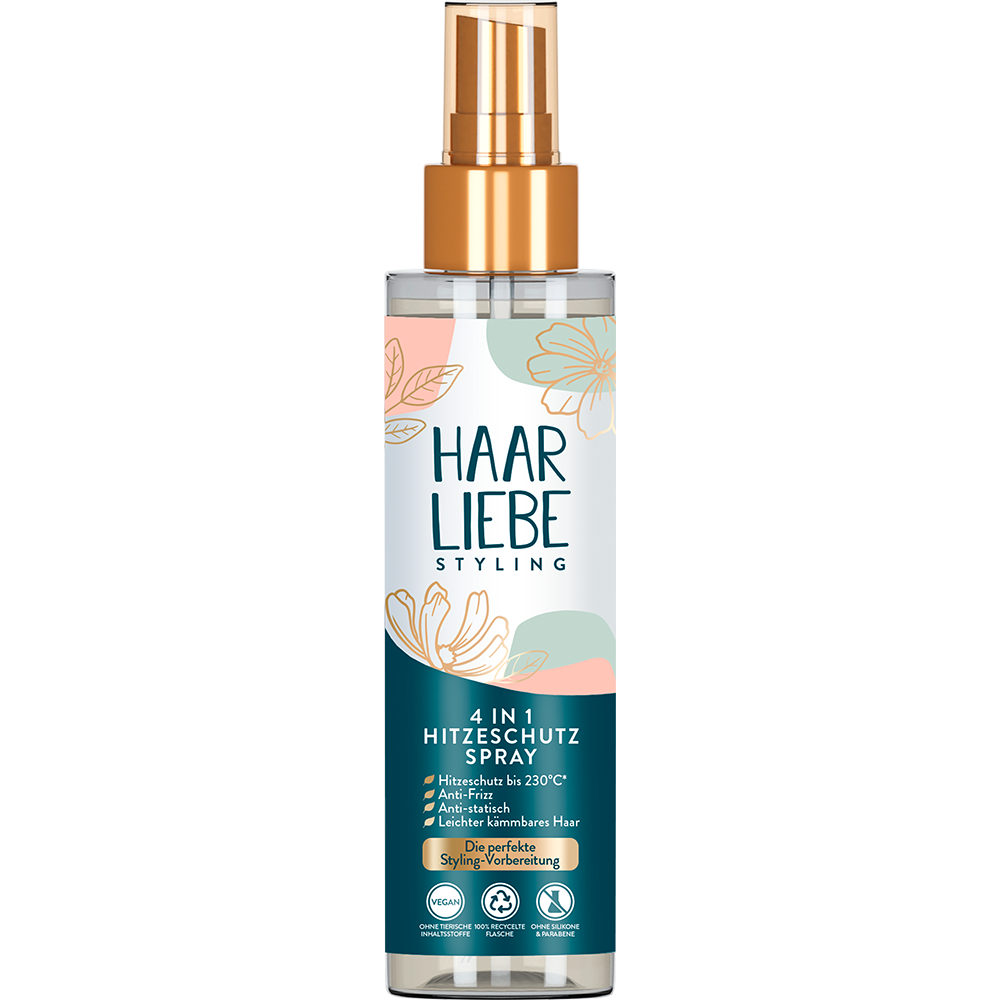 Bild: Haarliebe 4in1 Hitzeschutzspray 