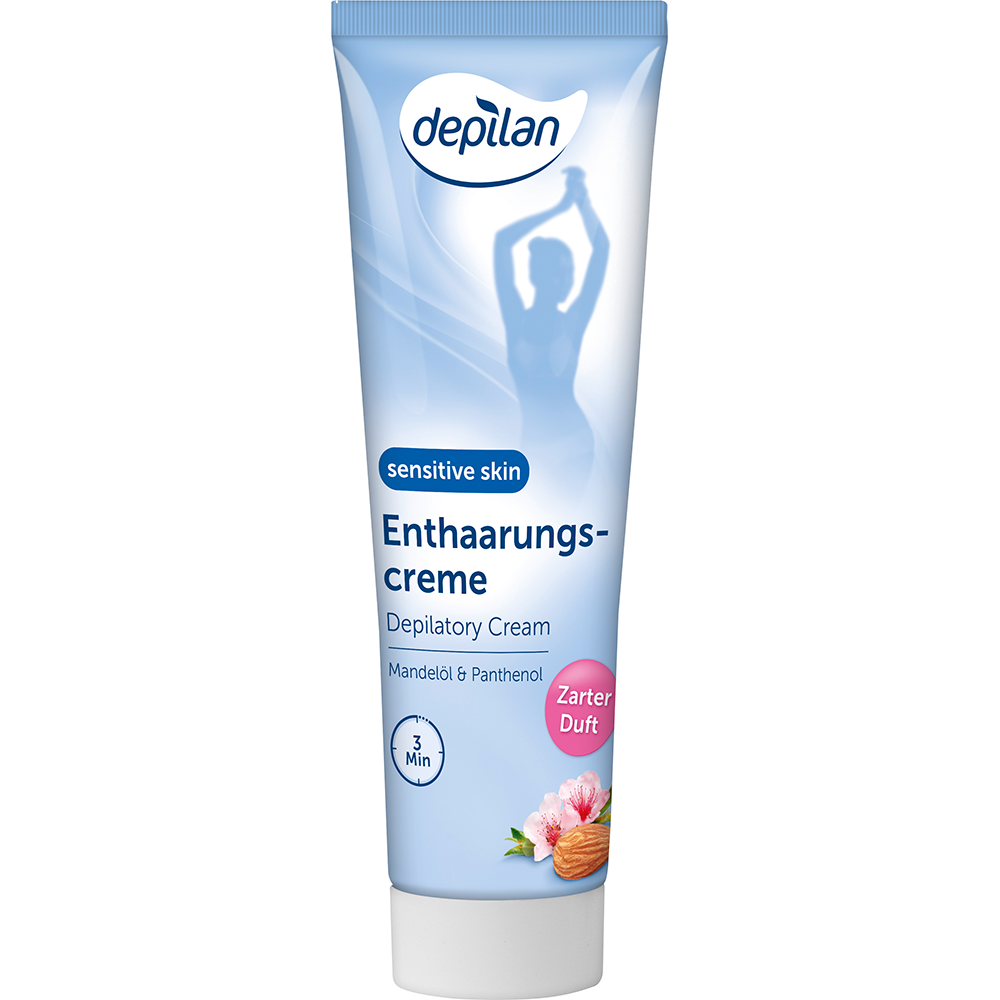 Bild: depilan Sensitive Skin Enthaarungscreme