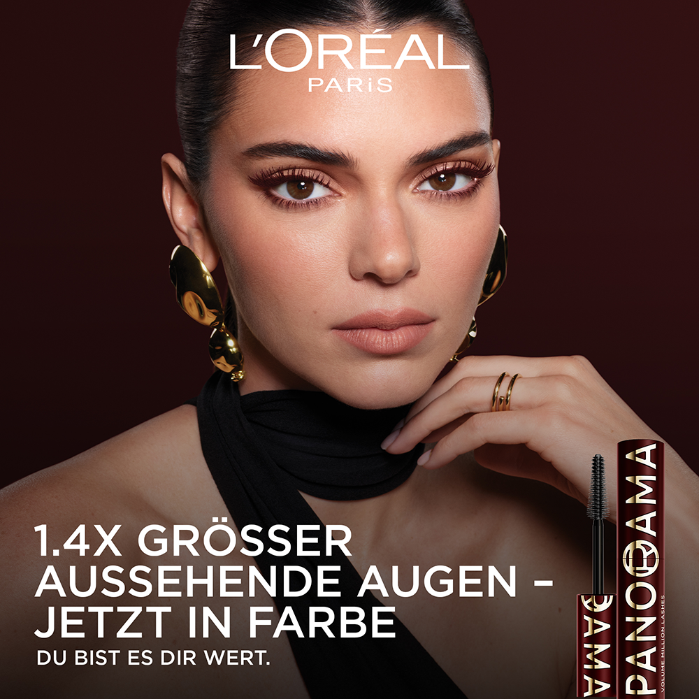 Bild: L'ORÉAL PARIS Volume Million Lashes Panorama Chromatic Mascara Bordeaux