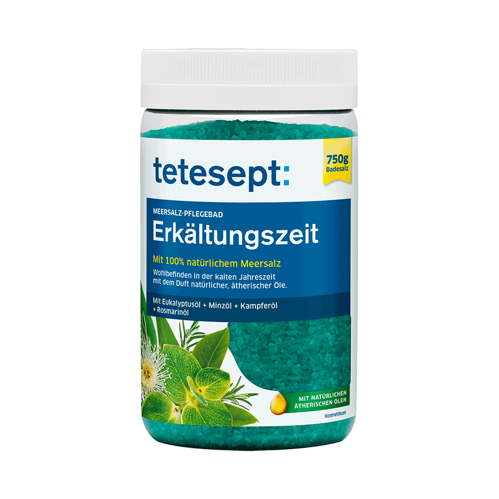 Bild: tetesept: Erkältungszeit Meersalz