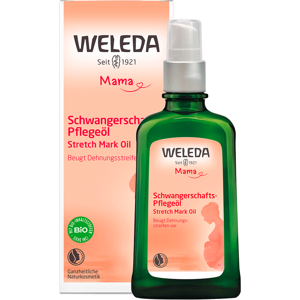 Bild: WELEDA Schwangerschafts-Pflegeöl
