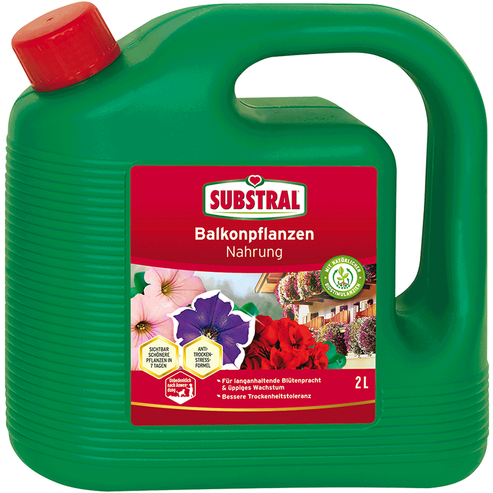 Bild: SUBSTRAL Dünger für Balkonpflanzen
