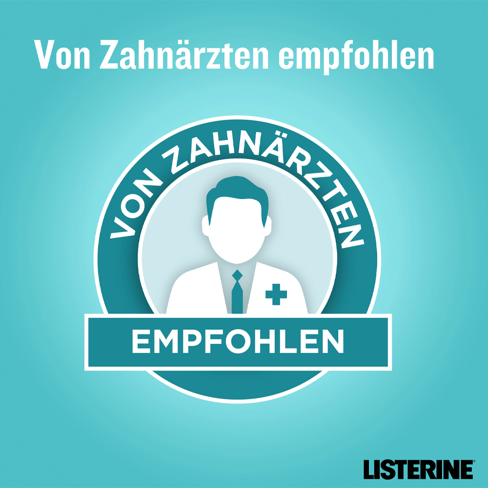 Bild: LISTERINE Mundspülung Cool Mint Mild Milder Geschmack