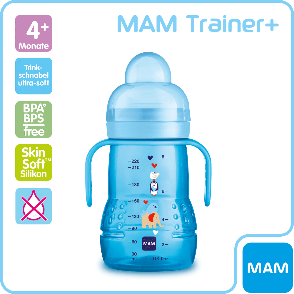 Bild: MAM Trainer Flasche 220ml ab 4 Monate