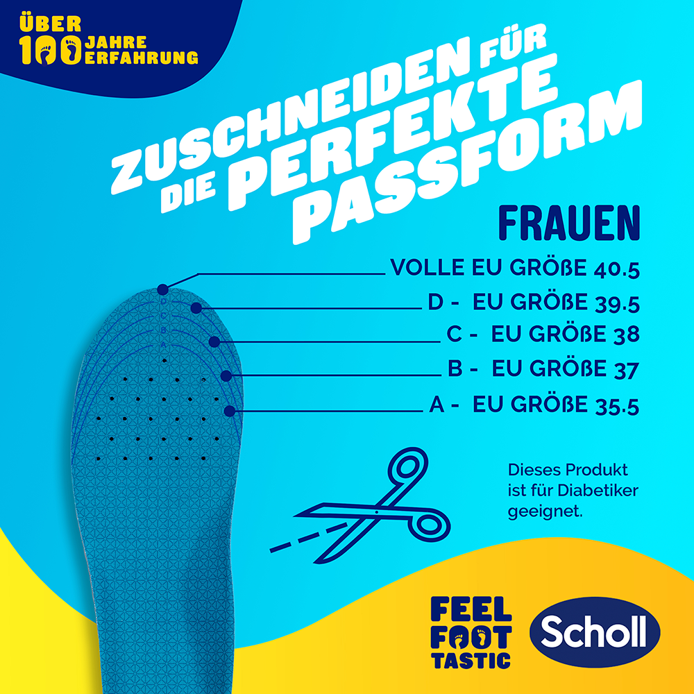 Bild: Scholl GelAktiv Schuhsohle Work