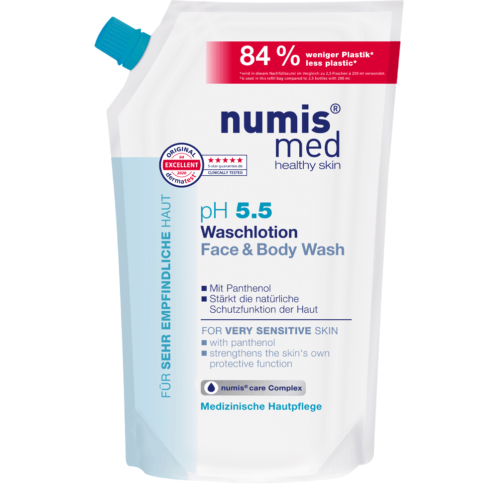 Bild: numis med Waschlotion pH 5.5 Gesicht & Körper