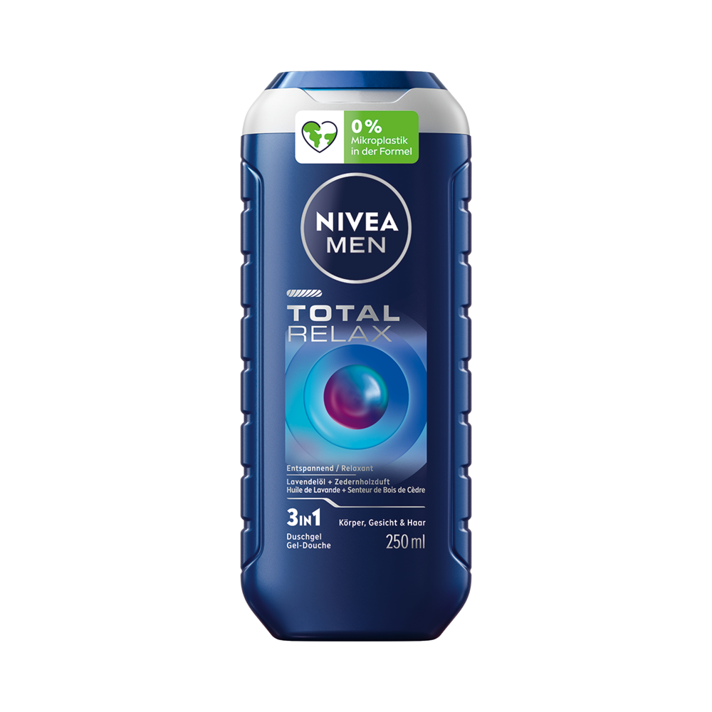 Bild: NIVEA MEN 3in1 Duschgel Total Relax
