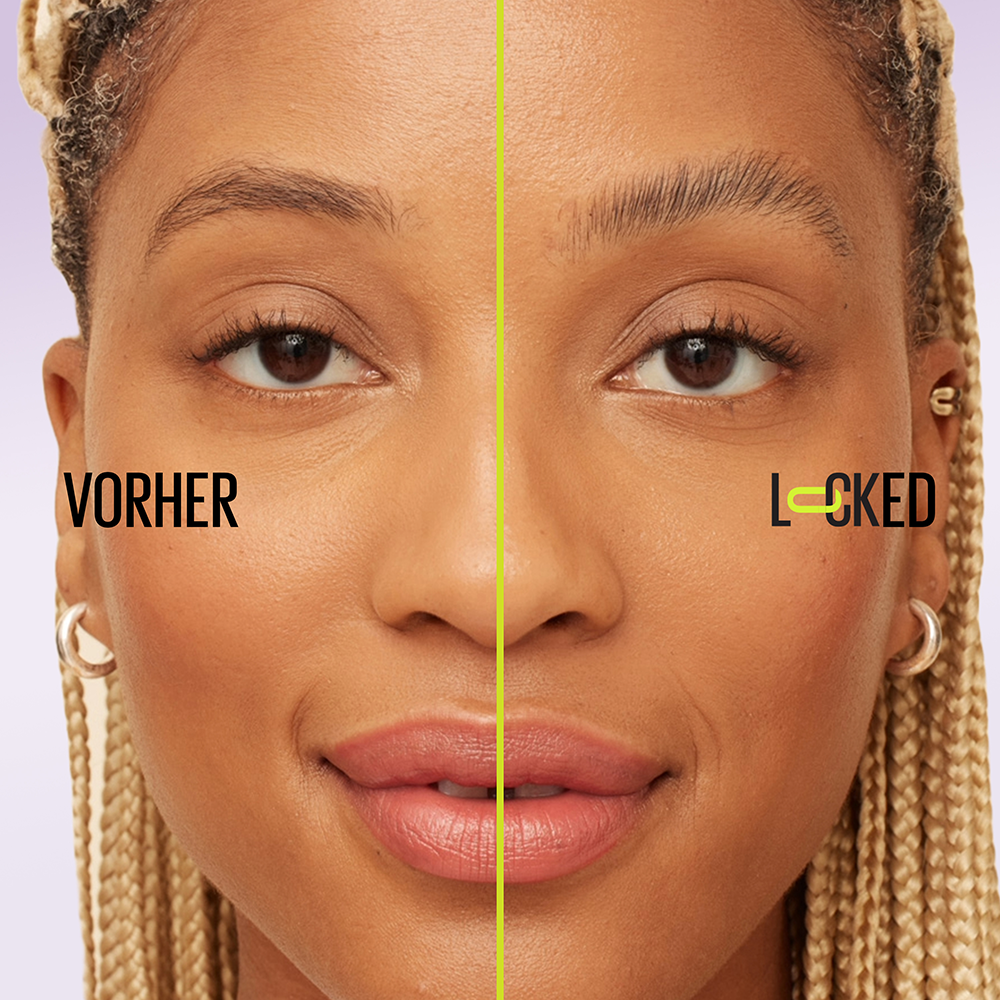 Bild: MAYBELLINE Super Lock Brow Glue Augenbrauengel Medium Brown