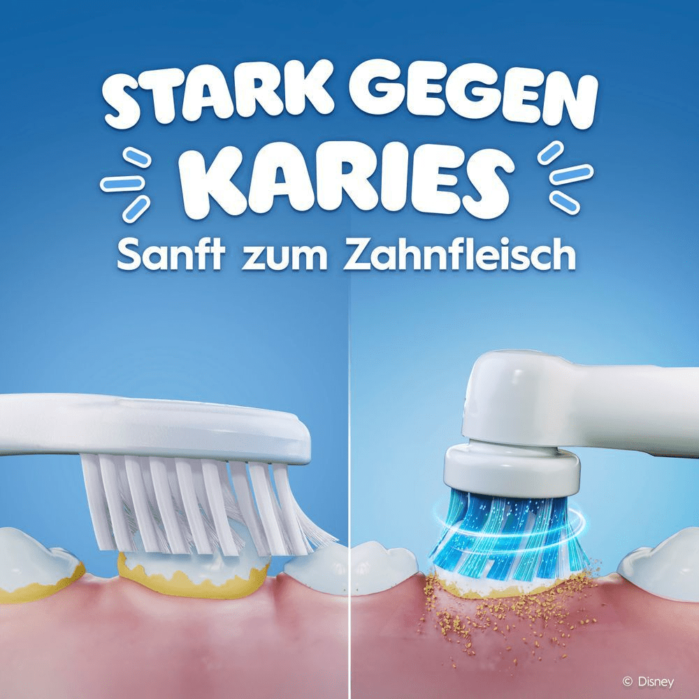 Bild: Oral-B Pro Kids Frozen Elektrische Zahnbürste, Blau/Lila