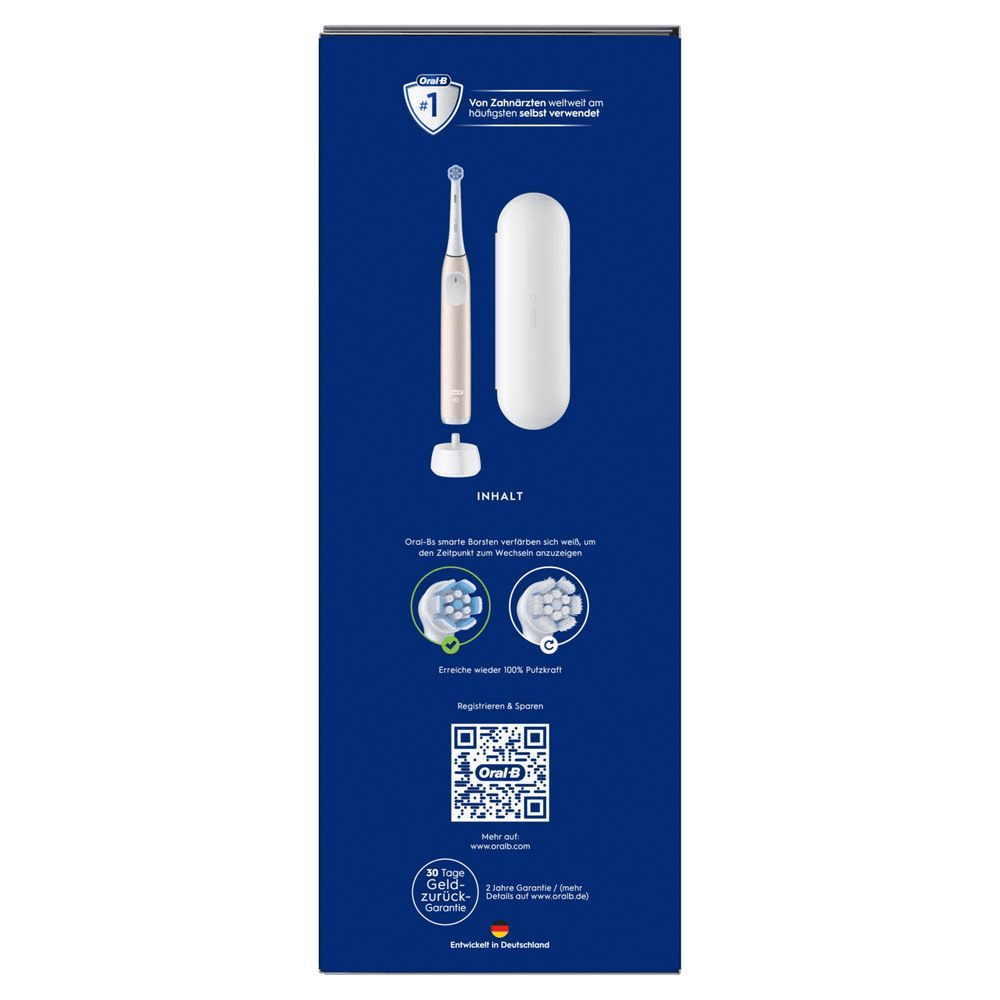 Bild: Oral-B iO Series 2 Elektrische Zahnbürste, Calm Pink