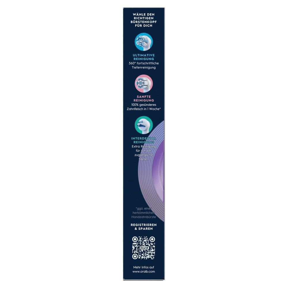 Bild: Oral-B iO Strahlendes Weiss, Original Aufsteckbürsten, Weiß 