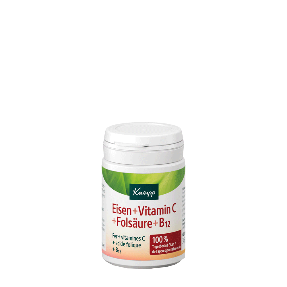 Bild: Kneipp Eisen + Vitamin C + Folsäure + B12