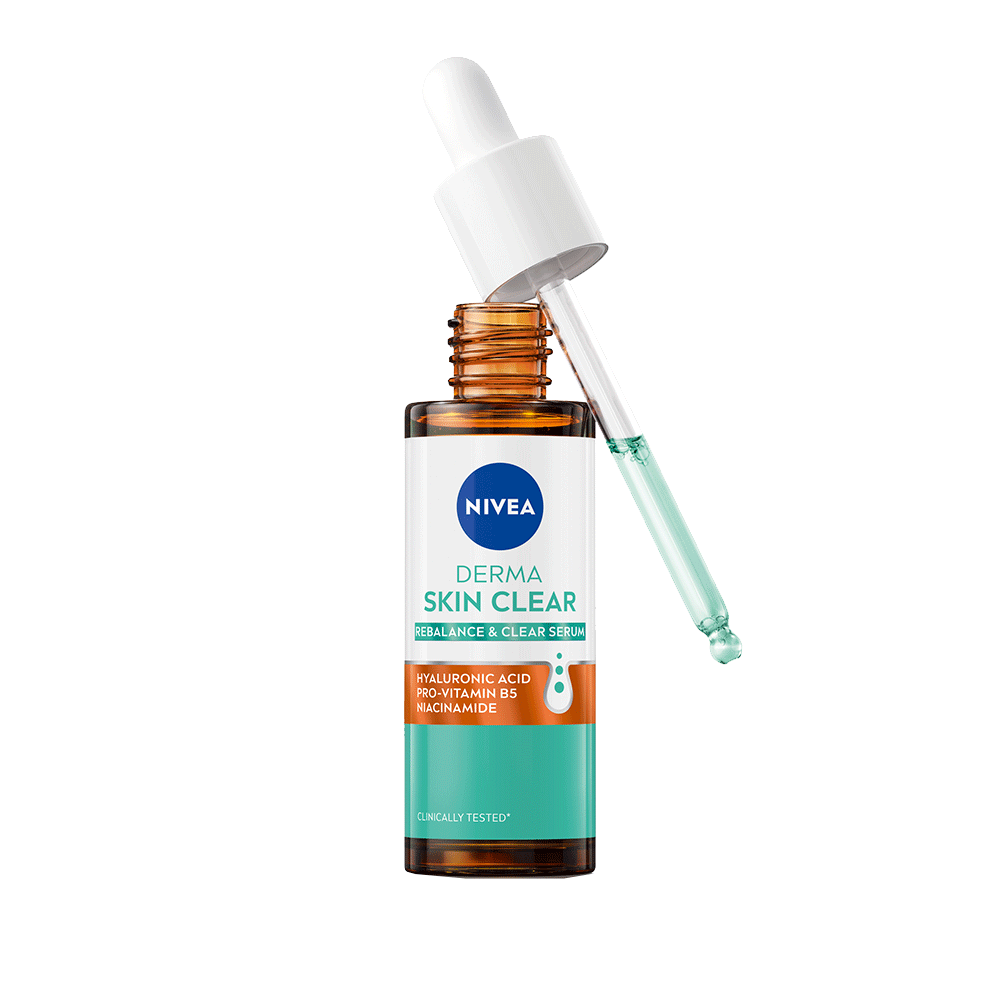 Bild: NIVEA Derma Skin Clear Serum Rebalance and Clear