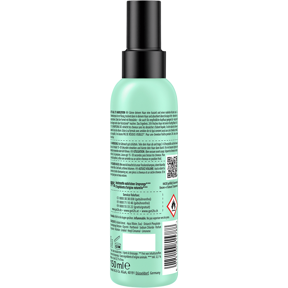 Bild: Got2b Trockenshampoo Liquid to Dry Spray