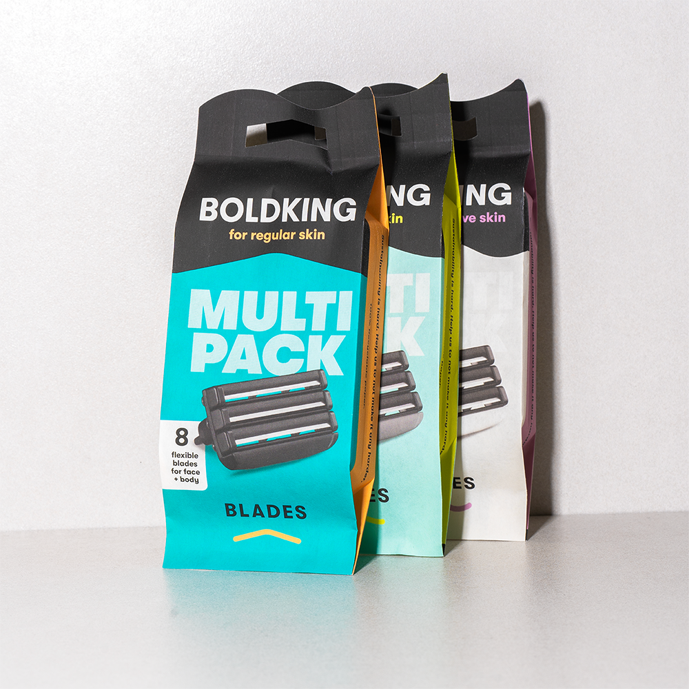 Bild: BOLDKING Rasierklingen Senstive Multipack