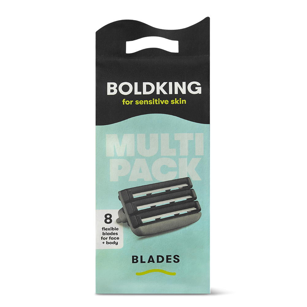 Bild: BOLDKING Rasierklingen Senstive Multipack
