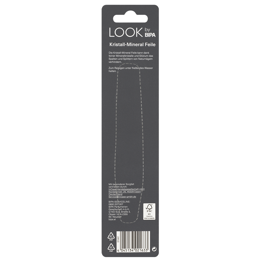 Bild: LOOK BY BIPA Kristall Mineral Feile 