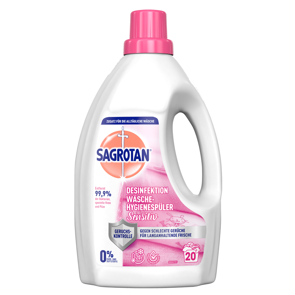 Bild: SAGROTAN Wäsche Hygienespüler Sensitiv