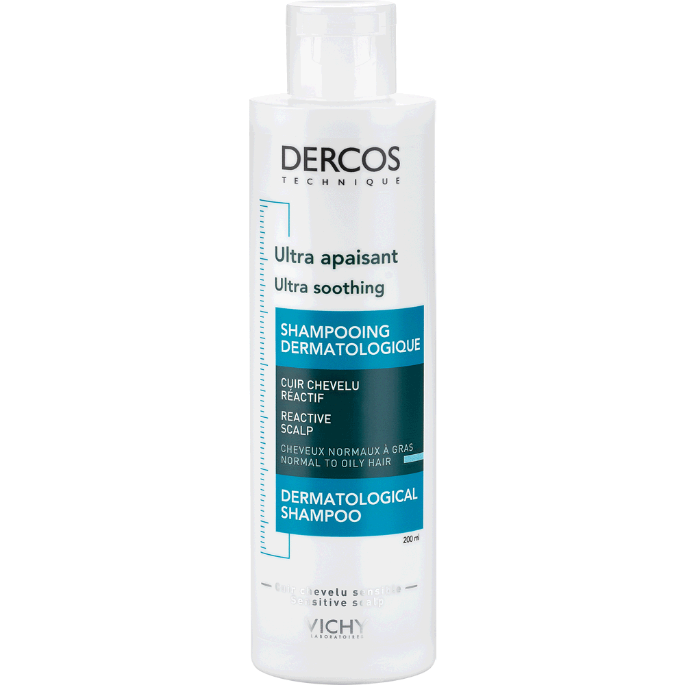 Bild: Vichy Dercos Ultra-Sensitiv Sanftes Pflege Shampoo für normale bis fettiges Haar