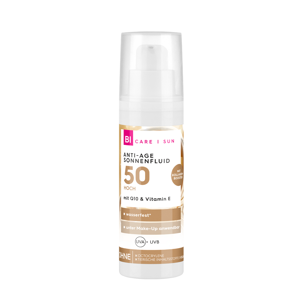 Bild: BI CARE SUN Anti-Age Sonnenfluid LSF 50