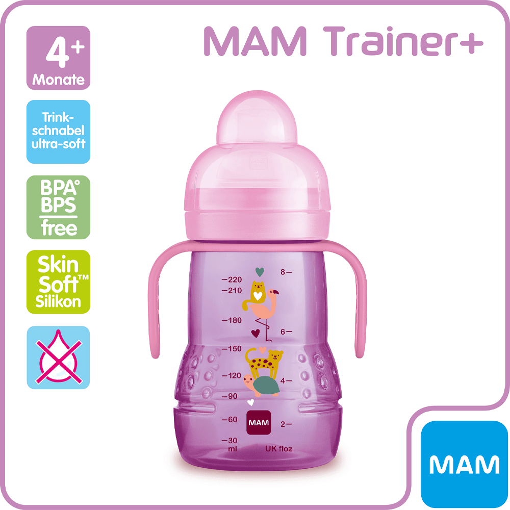 Bild: MAM Trainer Flasche 220ml ab 4 Monate 