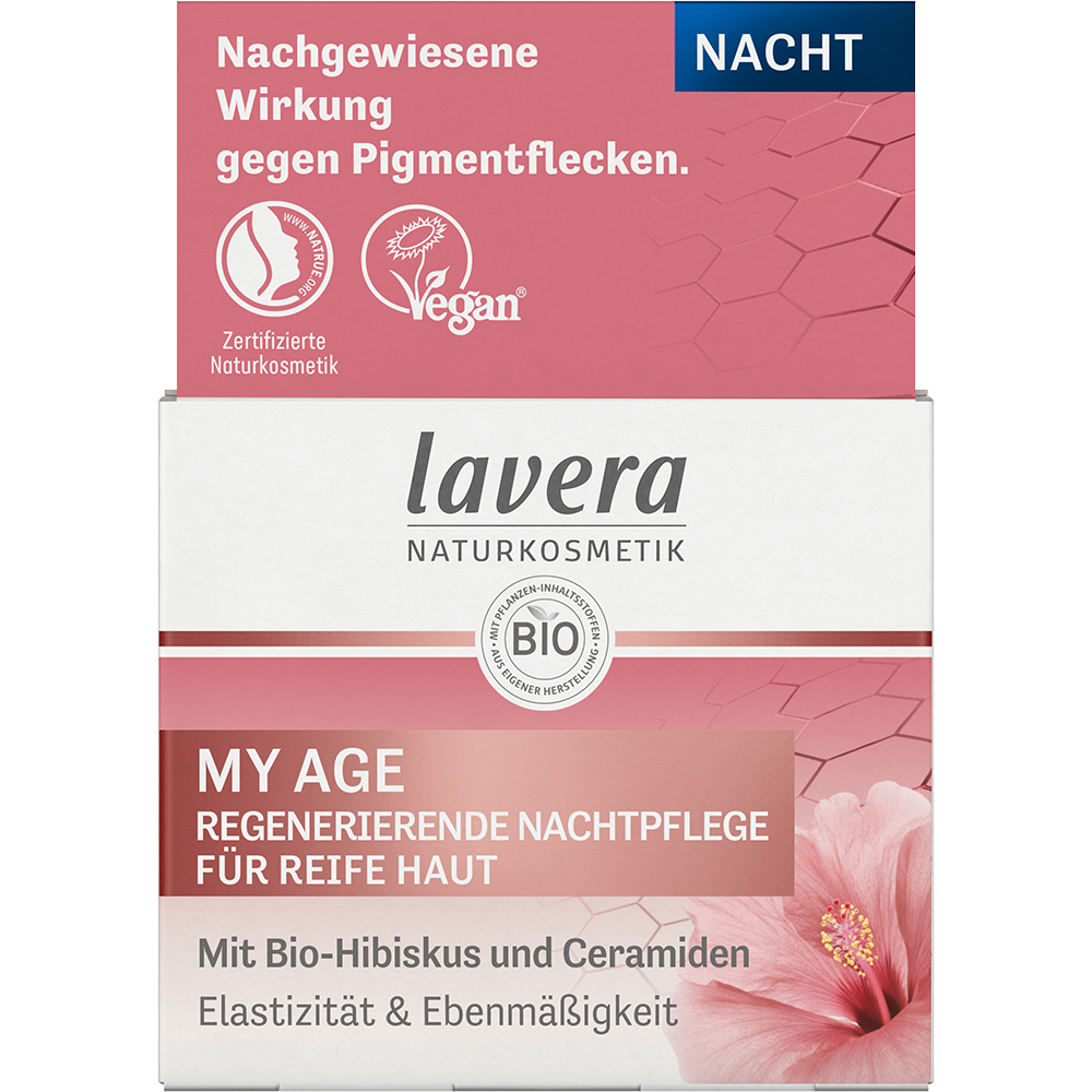 Bild: lavera My Age Regenerierende Nachtpflege für Reife Haut